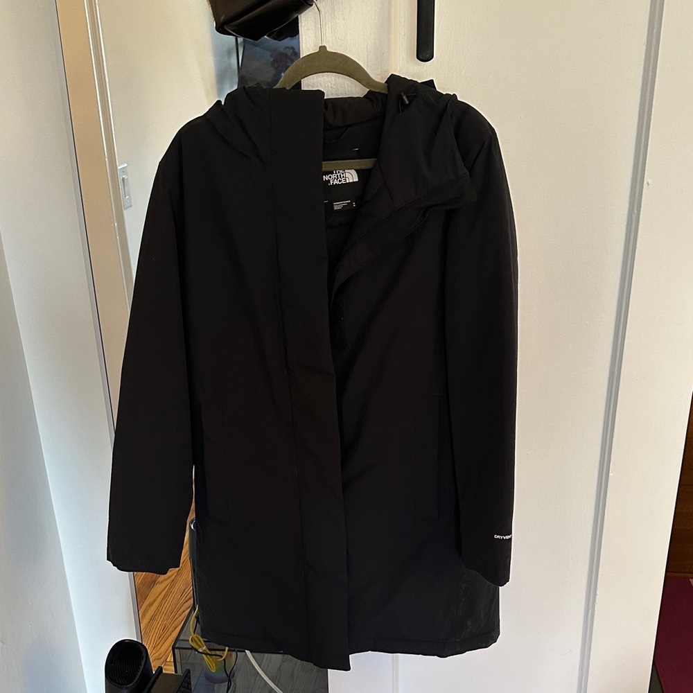 The North Face Black Hooded Coat